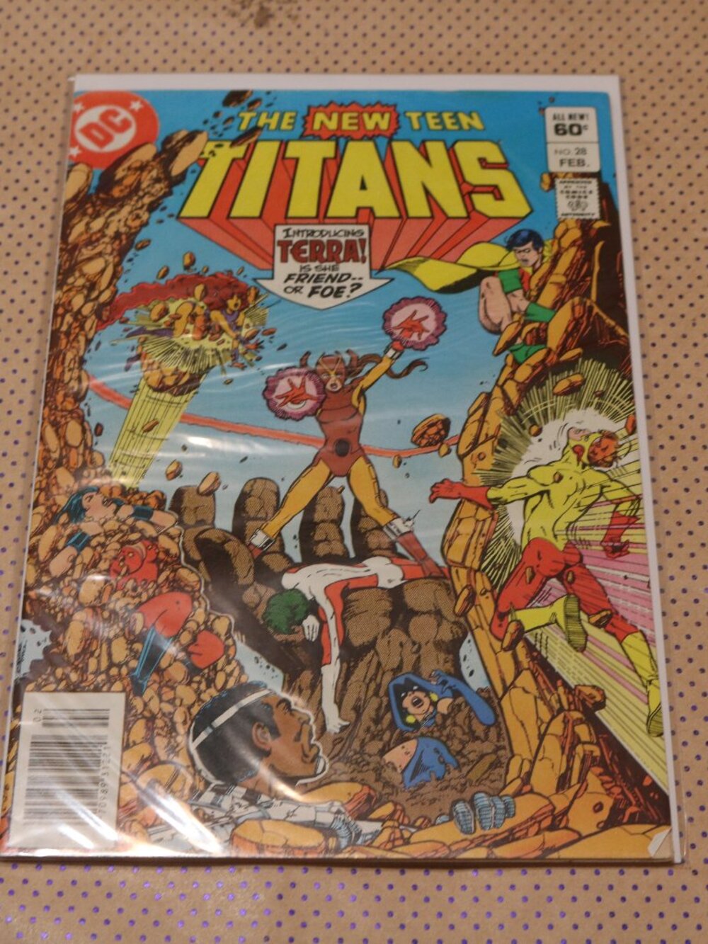 The New Teen TItans #28 Comic